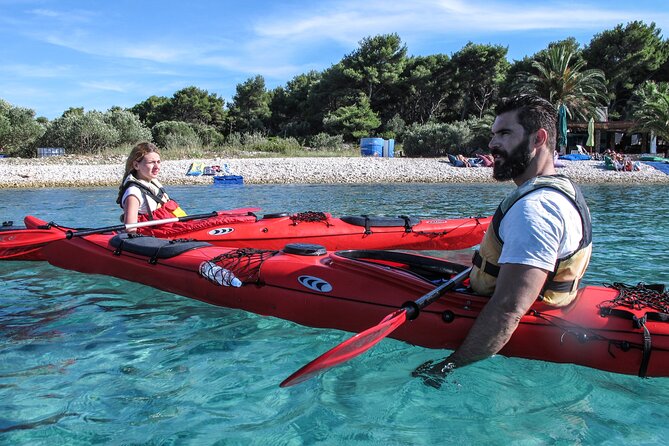 Half day Guided Sea Kayaking Activity in Hvar - Two stops for swimming, snorkeling, and a break