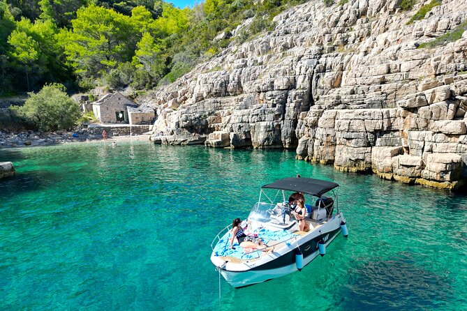 Half-day Speedboat Tour: Explore Hidden Gems of Hvar Island - Jelsa gives the day a welcome land break