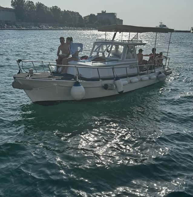 Half-day speedboat trip from Zadar with drinks - Leaving Zadar from the INA pier