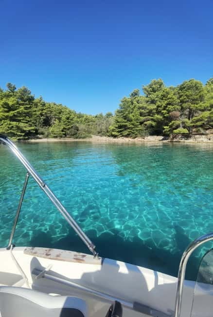 Half-day speedboat trip from Zadar with drinks - Returning to Zadar after the final swim