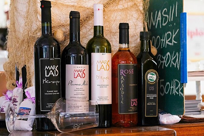 Half Day Tour - Deep and Dark Red Wine of Pelješac - Ston’s walls, salt fields, and compact old town