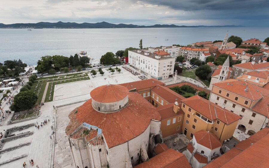 History Walking Group Tour in Old Center of Zadar - Captain Tower and the defensive side of the city