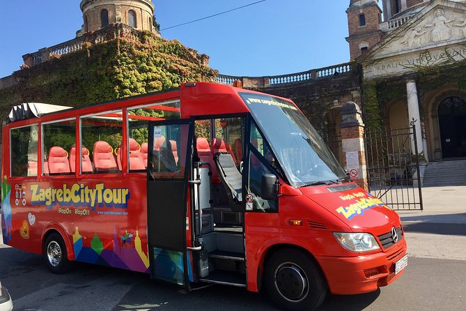 Hop On Hop Off Panoramic bus - Zagreb City Tour - From the cathedral to Ban Jelačić Square