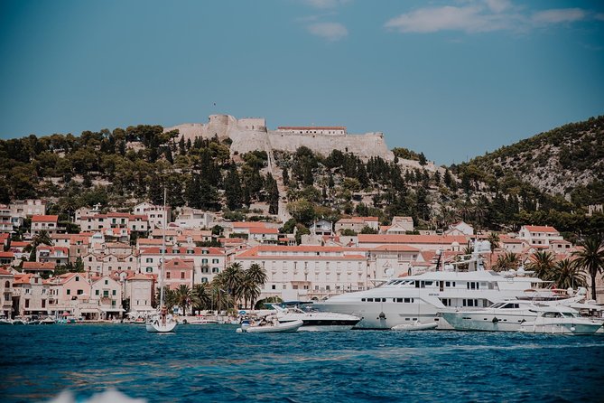 Hvar and Pakleni Tour with Speedboat Ride from Split or Trogir - Milna, a quiet first look at Brač