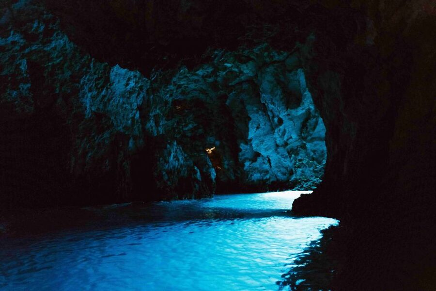 Hvar: Blue Cave, Green Cave & Stiniva Beach Speed Boat Tour - The Blue Cave on Biševo is the main event