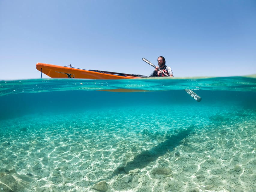 Hvar: Half day kayak tour to Pakleni islands - A circular route back to Križna Harbour