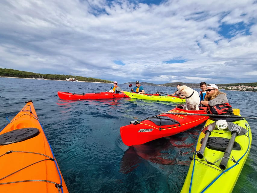 Hvar: Half day kayak tour to Pakleni islands - What the $68 price covers