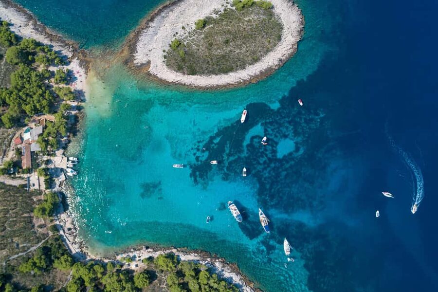 Hvar: Sunset and Pakleni Islands with a Speed Boat - Key points at a glance