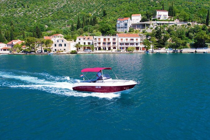 Islands & Caves Private Tour with pickup, drinks & fuel included - Entering the Blue Cave near Dubrovnik