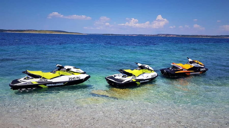Istra Adventure JET SKI SAFARI 20, 45, 90 MIN - New Sea-Doo machines and a serious safety setup