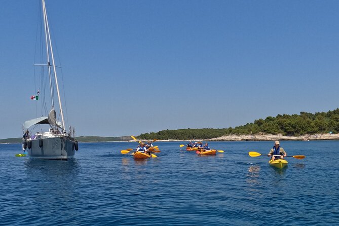 Kamenjak Nature Park: Kayak Tour with Snorkeling & Cave Exploring - Snorkeling and swimming in the bays