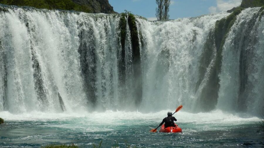 Kaštel Žegarski: Zrmanja River Packrafting - Next 45 minutes: faster water and small rapids