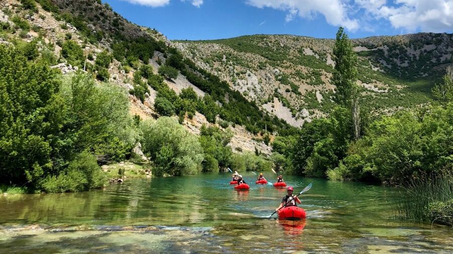 Kaštel Žegarski: Zrmanja River Packrafting - Krupa Falls: the day’s most memorable stop