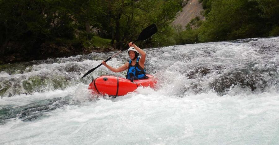 Kaštel Žegarski: Zrmanja River Packrafting - A 15-minute safety lesson that matters