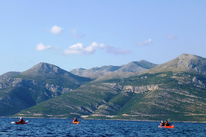 Kayak and Bike Tour to Sipan island from Lopud - Lunch and free time beside the sea in Luka