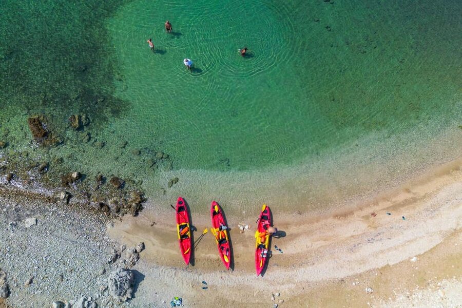 Kayak and Via Ferrata Adventure - Returning to Ručica Beach