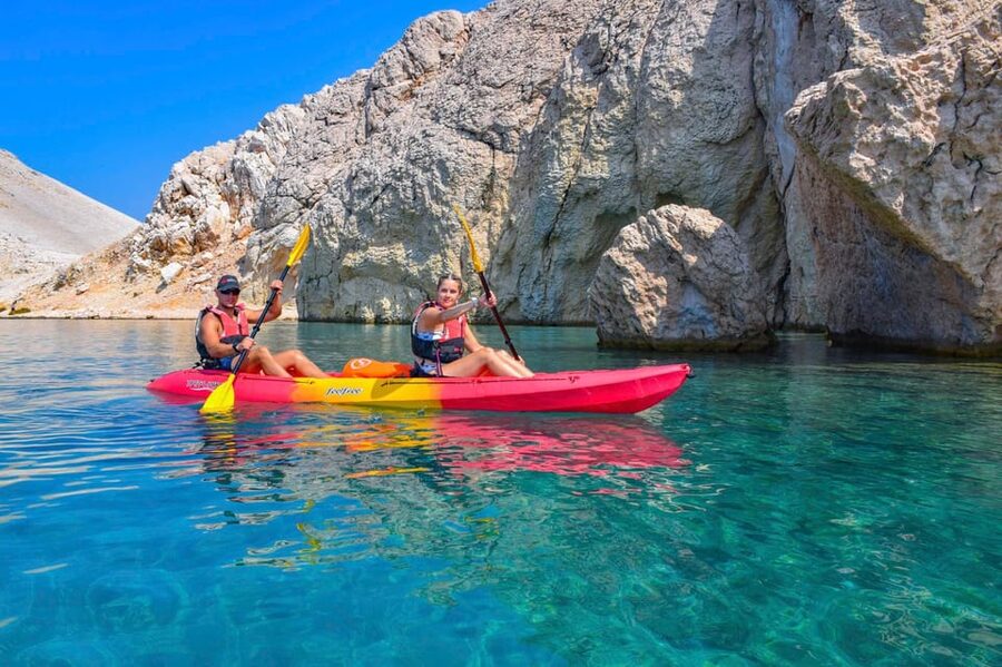 Kayak and Via Ferrata Adventure - What the tandem kayak setup means for you