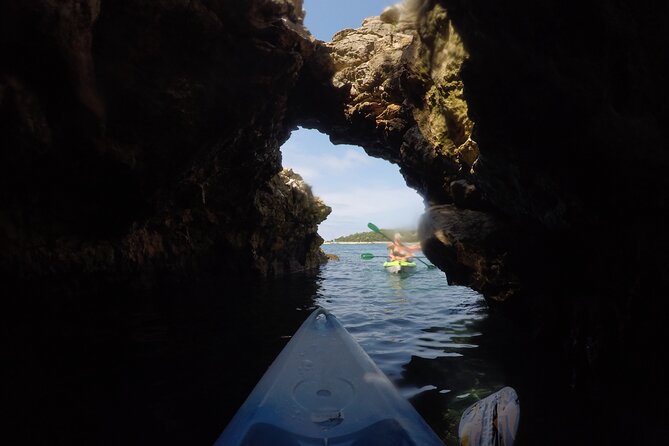 Kayak Rental in Pula - The first stretch toward Fratarski Island