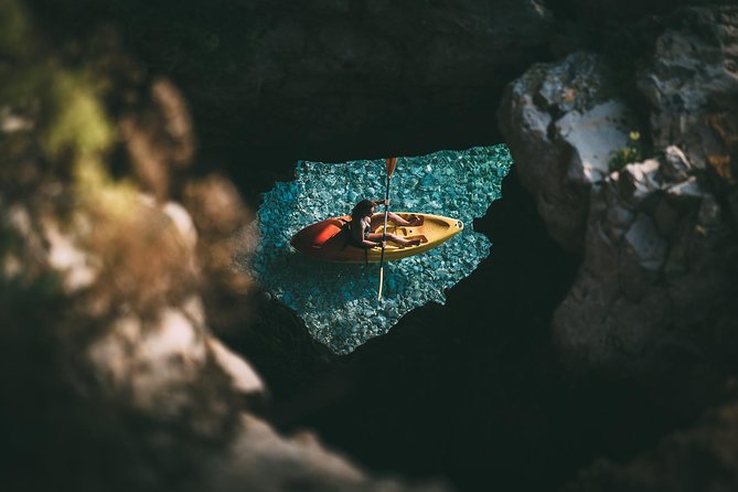Kayak tour with cave experience - Snorkeling, swimming, and optional cliff jumping