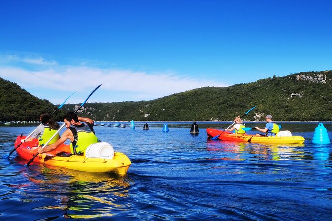 Kayaking Experience in Lim Bay Sea in The Croatian Fjord - Paddling along the Croatian Fjord