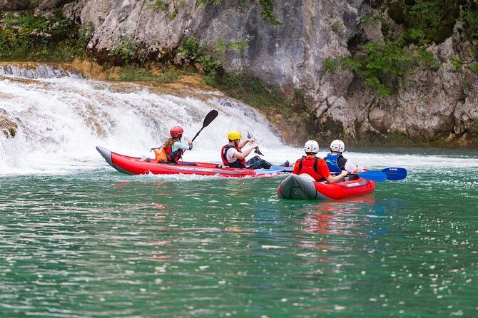 Kayaking in Mreznica Waterfalls near Slunj and Plitvice Lakes - Why Mrežnica is worth adding near Plitvice
