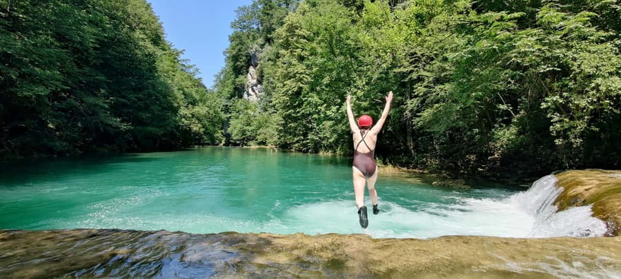 Kayaking Mreznica Waterfalls in Natural Monument - Finding the Mrežnica Natural Monument near Slunj