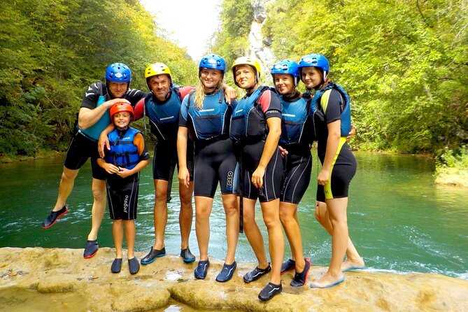 Kayaking on Upper Mreznica River - Slunj, Croatia - Riding the first waterfalls