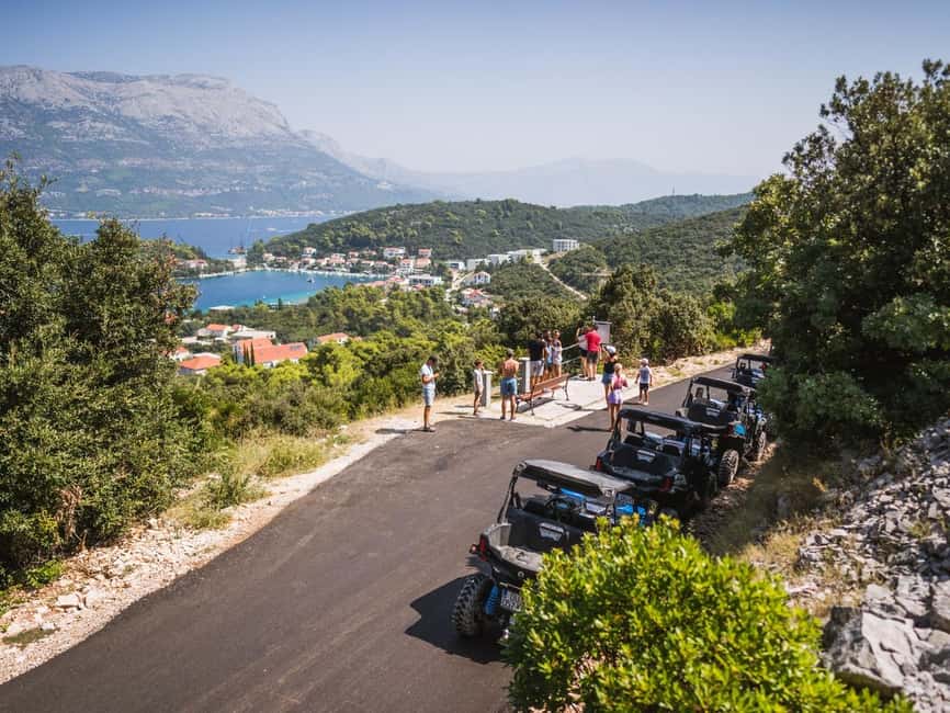Korcula Buggy Safari With Wine Tasting - The Korcula town viewpoint