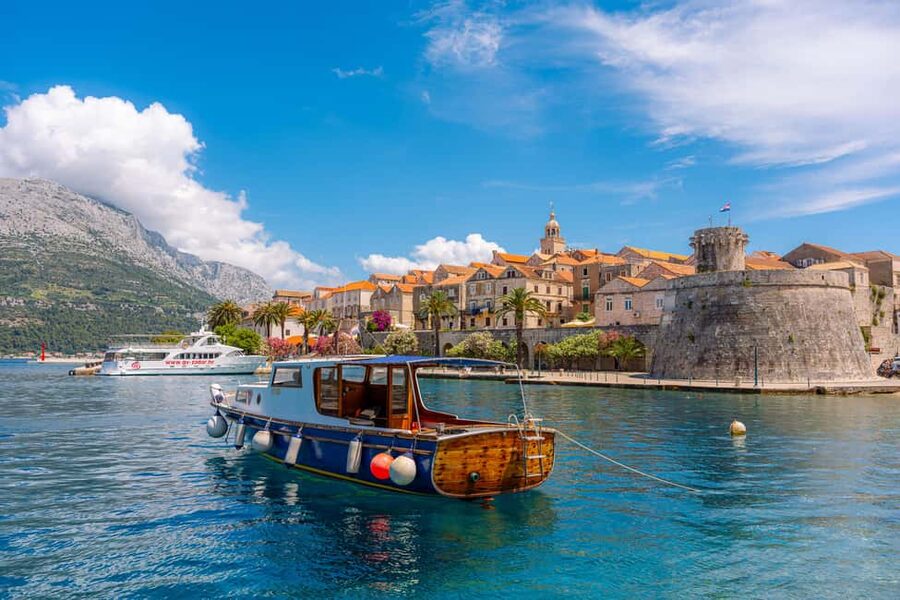 Korčula: Sail Away - tour with traditional craftmanship boat - Key points at a glance