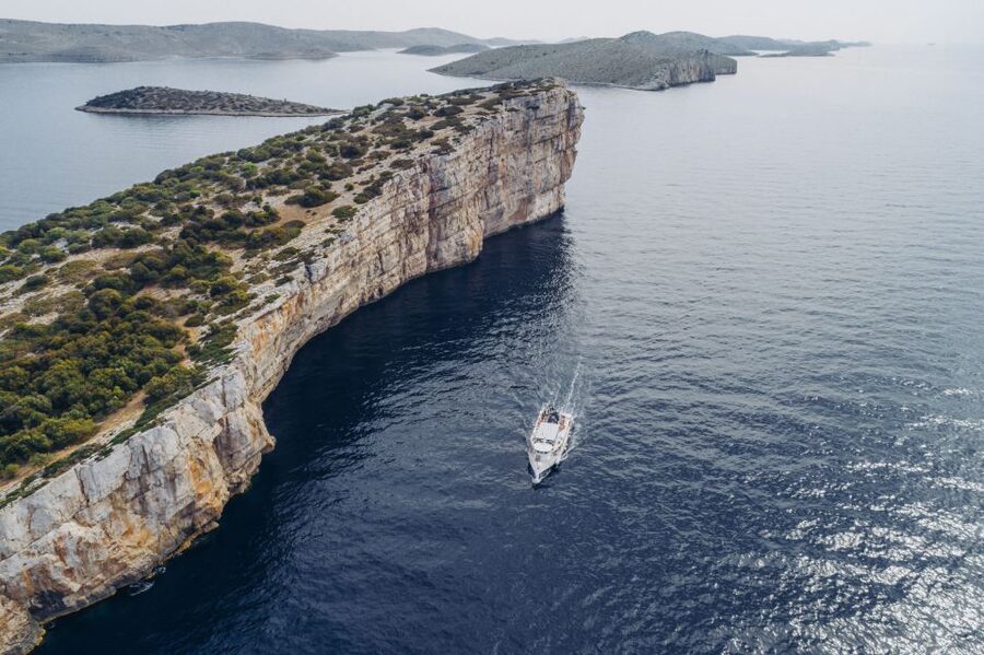 Kornati National Park and Telašćica Full-Day Boat Tour - Leaving Vodice through Tribunj and Murter
