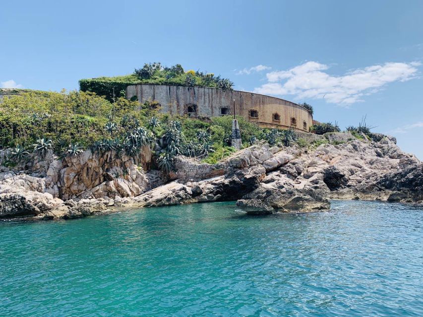 Kotor: Boat Cruise with Blue Cave Swim and Submarine Base - Swimming near the Blue Cave