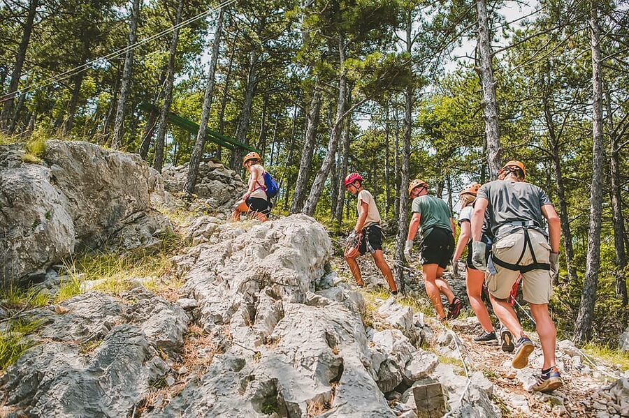 Krk Island: Ziplining Tour - Starting Near the Glagolitic Alley Monument