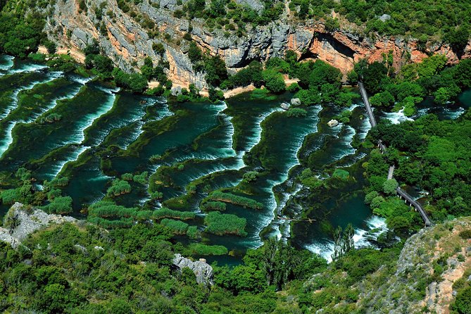 Krka National Park and Waterfalls Tour - Walking the wooden paths of Krka
