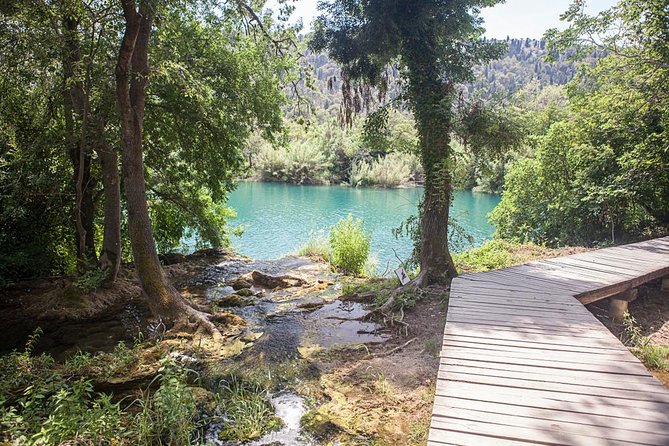 Krka Waterfalls & Primošten from Trogir, Seget, Čiovo & Kaštela - The 30-minute boat ride to Skradin