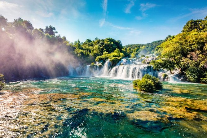 Krka Waterfalls & Primošten from Trogir, Seget, Čiovo & Kaštela - The ride from Trogir, Seget, Čiovo, or Kaštela