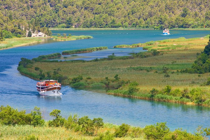 Krka Waterfalls tour with Boat Ride and Swimming in Skradin town - The 30-minute boat ride through the canyon