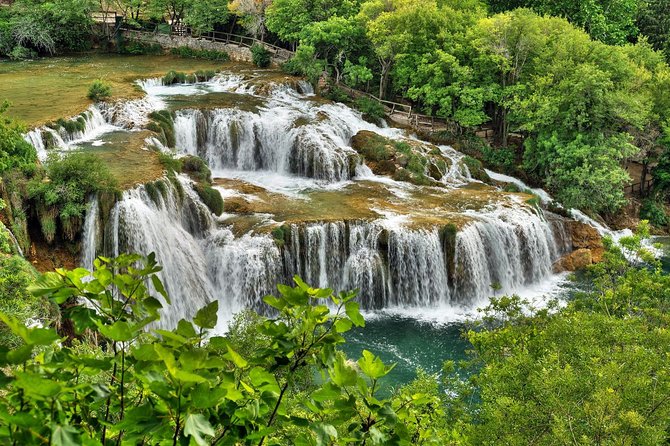 Krka Waterfalls tour with Boat Ride and Swimming in Skradin town - Walking through Krka National Park