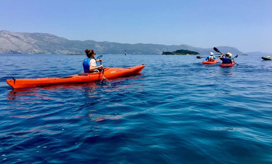 Lumbarda: Half-Day Kayaking and History with Wine delight - Guide style and safety on the water