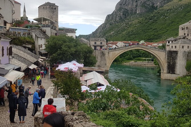 Luxury Day tour to Mostar and Kravice waterfalls - Three hours in Mostar around the Old Bridge
