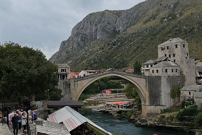 Luxury Day tour to Mostar and Kravice waterfalls - Blagaj Dervish House beside the Buna River