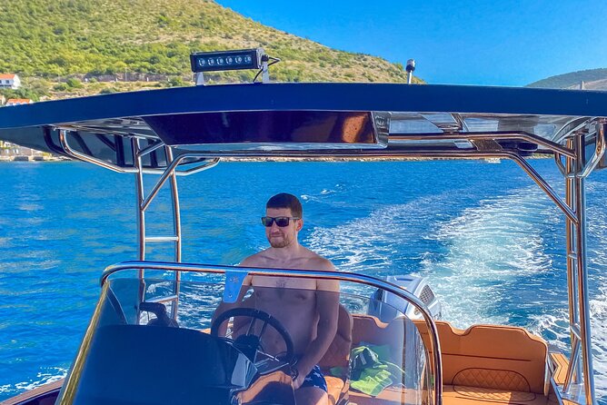 Luxury Private Elaphiti Islands boat tour from Dubrovnik - Koločep’s Blue Cave comes first