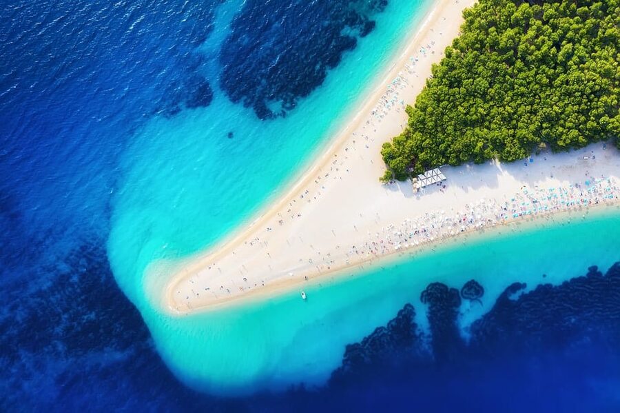 Makarska: Golden Horn, Bol, Hvar & Paklinski Islands Tour - The 50-minute cruise to Bol on Brač