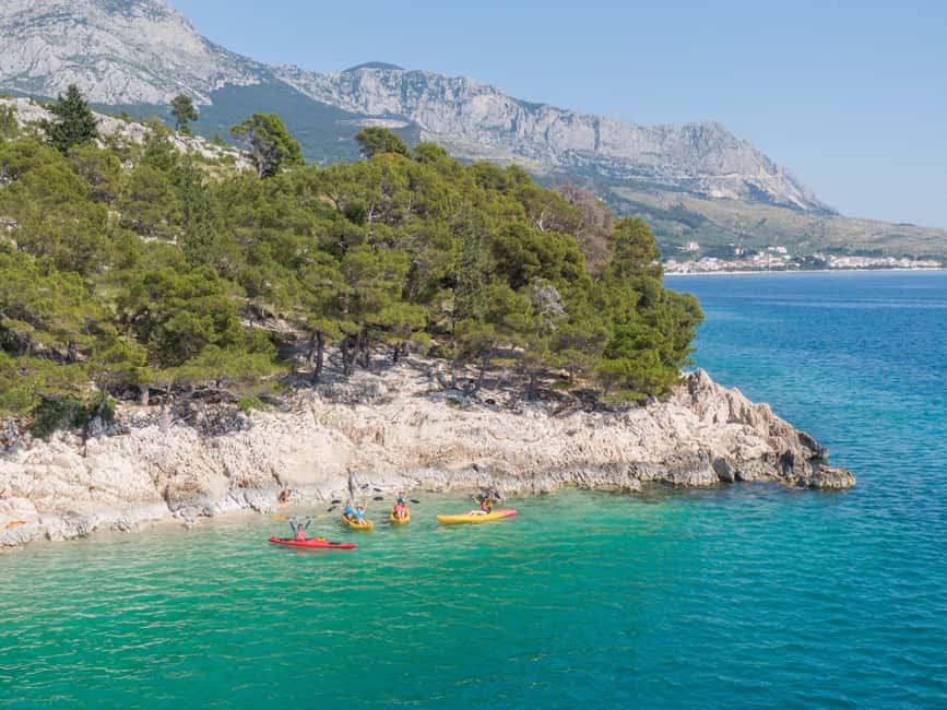 Makarska: Guided Sea Kayaking Tour with Snorkeling Stop - Osejava cliffs and the open-water rhythm