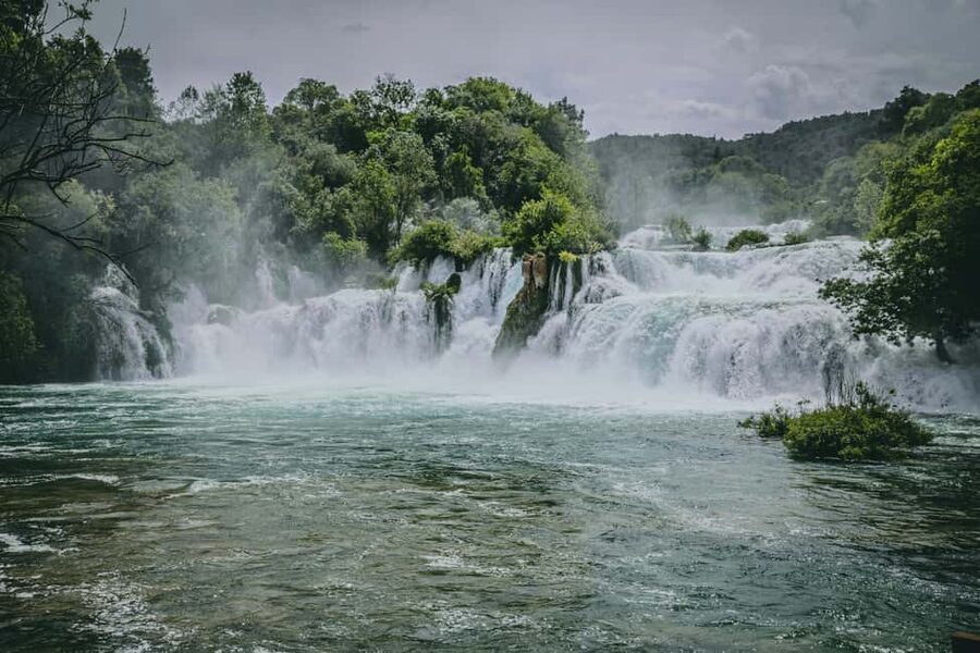 Makarska: Krka National Park Day Trip with Šibenik Visit - The two-hour ride north through Dalmatia