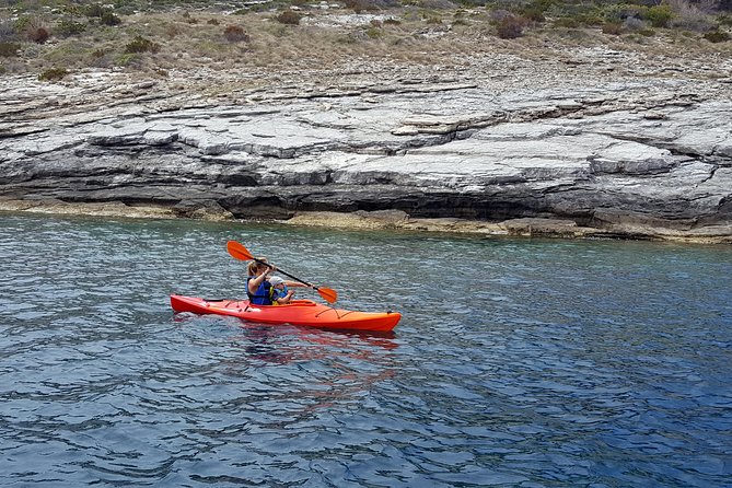 Makarska Riviera kayak tour. - Learning the kayak before heading out