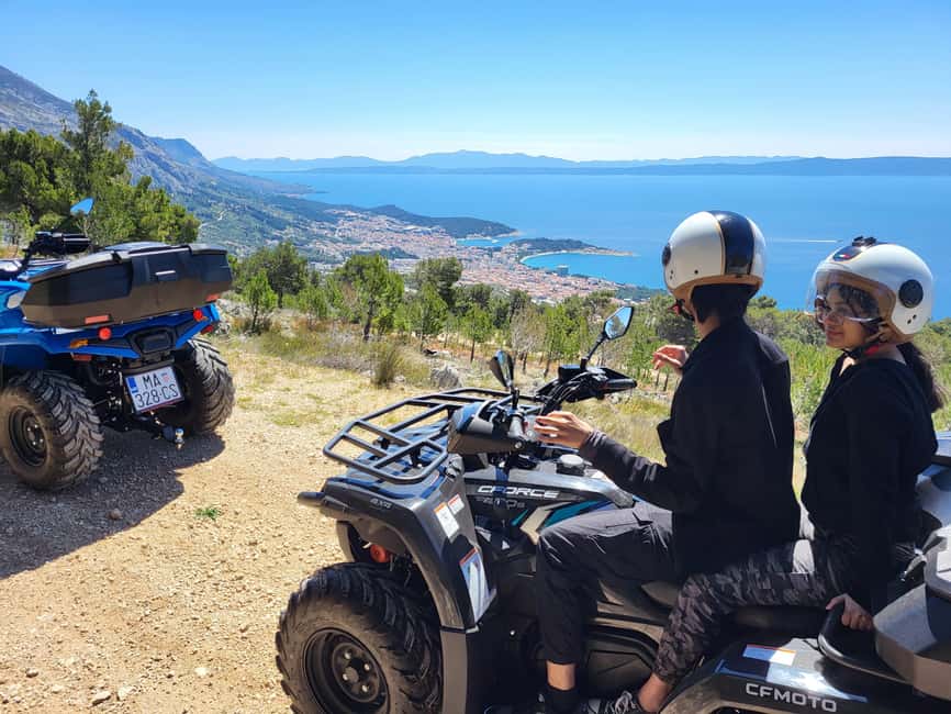 Makarska Safari ATV Quad Tour - The first hour: riding above the Makarska Riviera