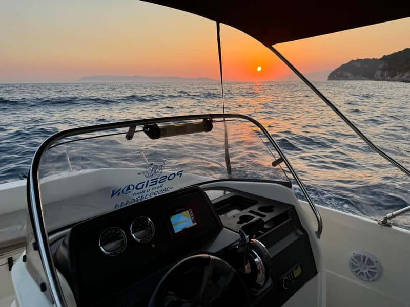 Makarska: Sunset private boat tour from Makarska - The first 10 minutes: leaving Makarska Harbour