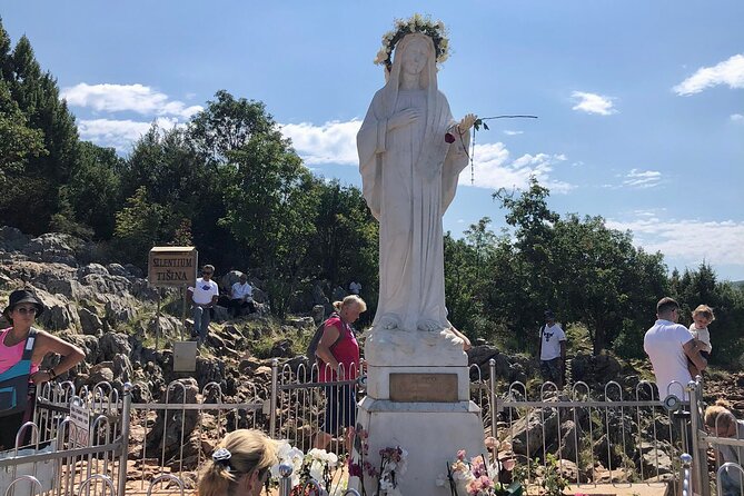 Medjugorje Private Day Trip from Dubrovnik + Kravice Waterfalls - Apparition Hill and the need for proper shoes