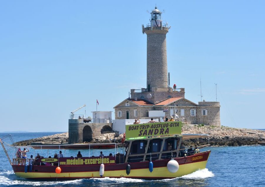 Medulin: Boat Cruise to Kamenjak/Ceja with Lunch and Drinks - Porer Lighthouse and the southern tip of Istria