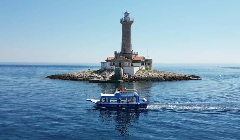 Medulin: Glass Boat Tour Experience to Kamenjak with Mermaid - A short cruise with several different pleasures